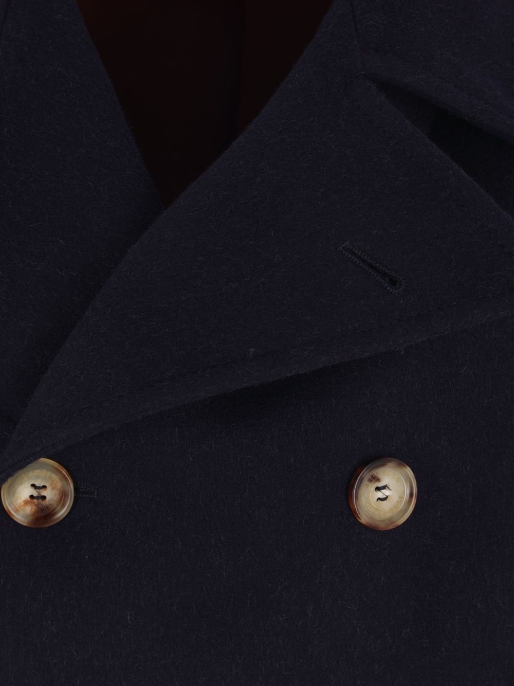 double-breasted wool coat - 3