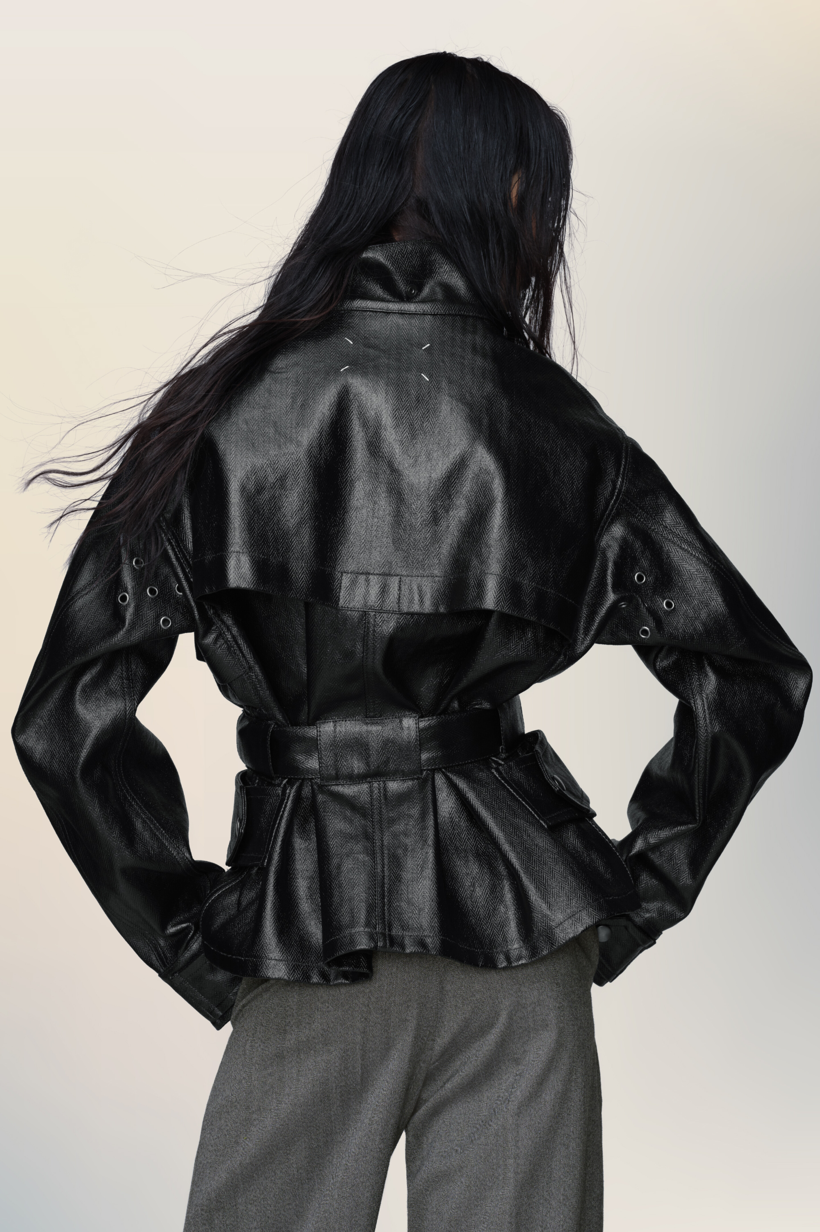 Belted jacket - 5