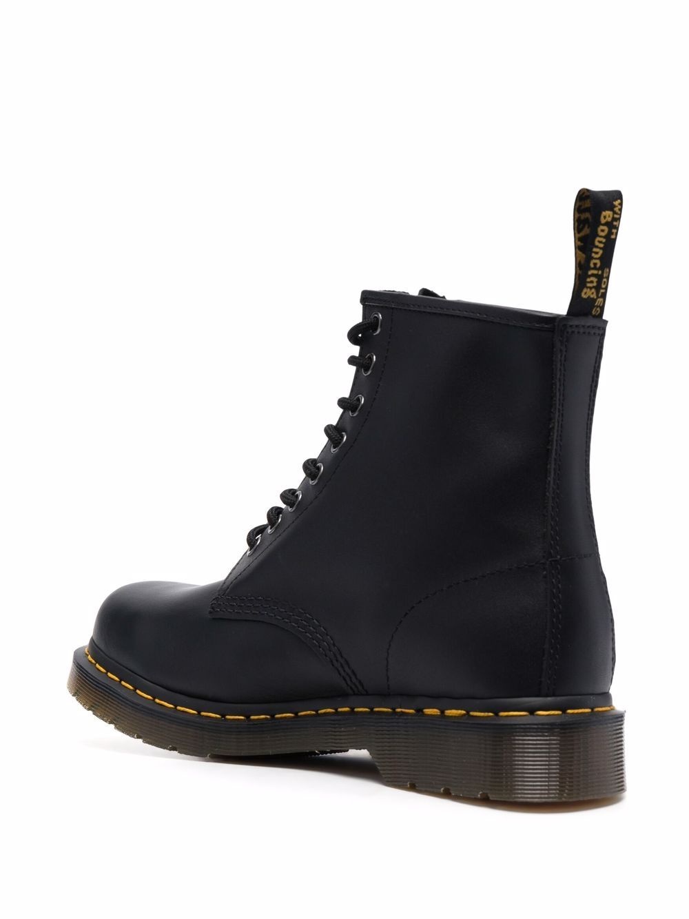 lace-up combat boots - 3