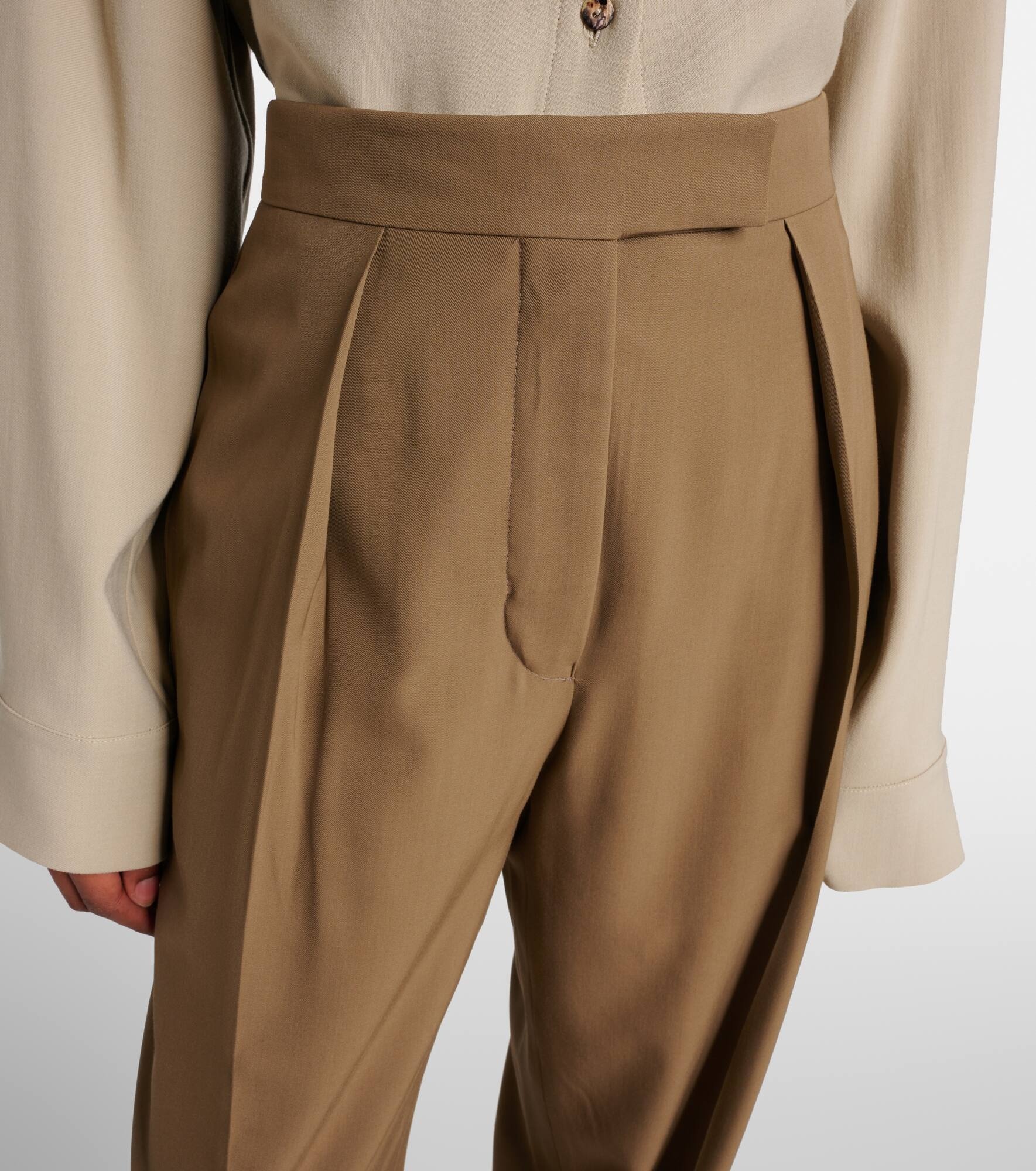 High-rise straight pants - 4