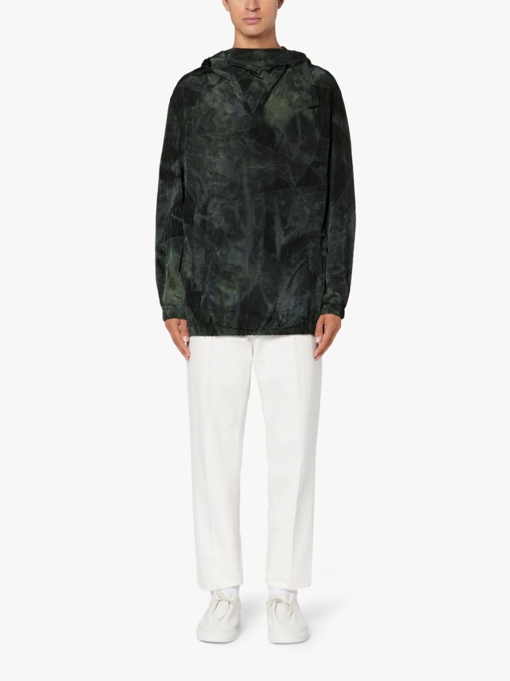 PARIS TIE DYE NYLON SMOCK JACKET | GMM-217 - 2