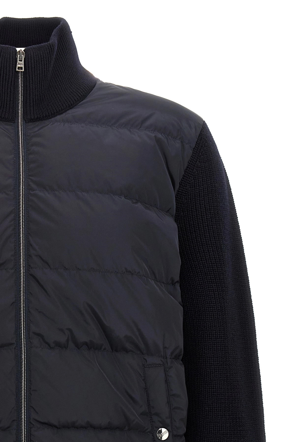 Two-material puffer jacket - 4
