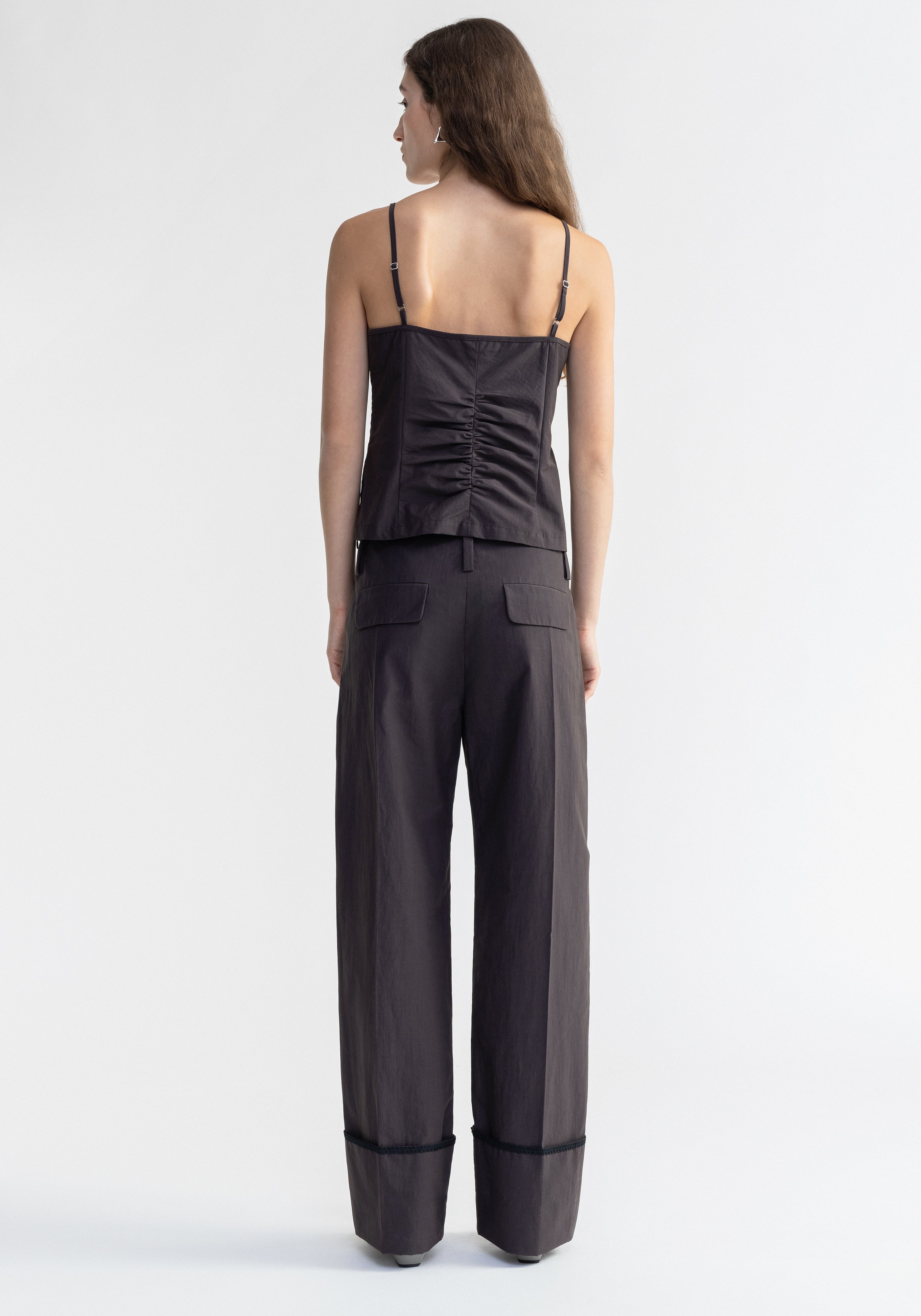 HENNY
Poplin ruched cami top - 4