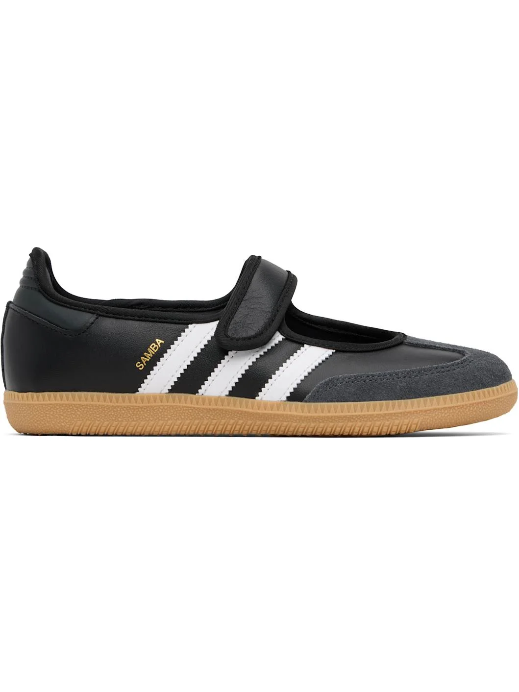 Black Samba Jane Ballerina Flats - 1