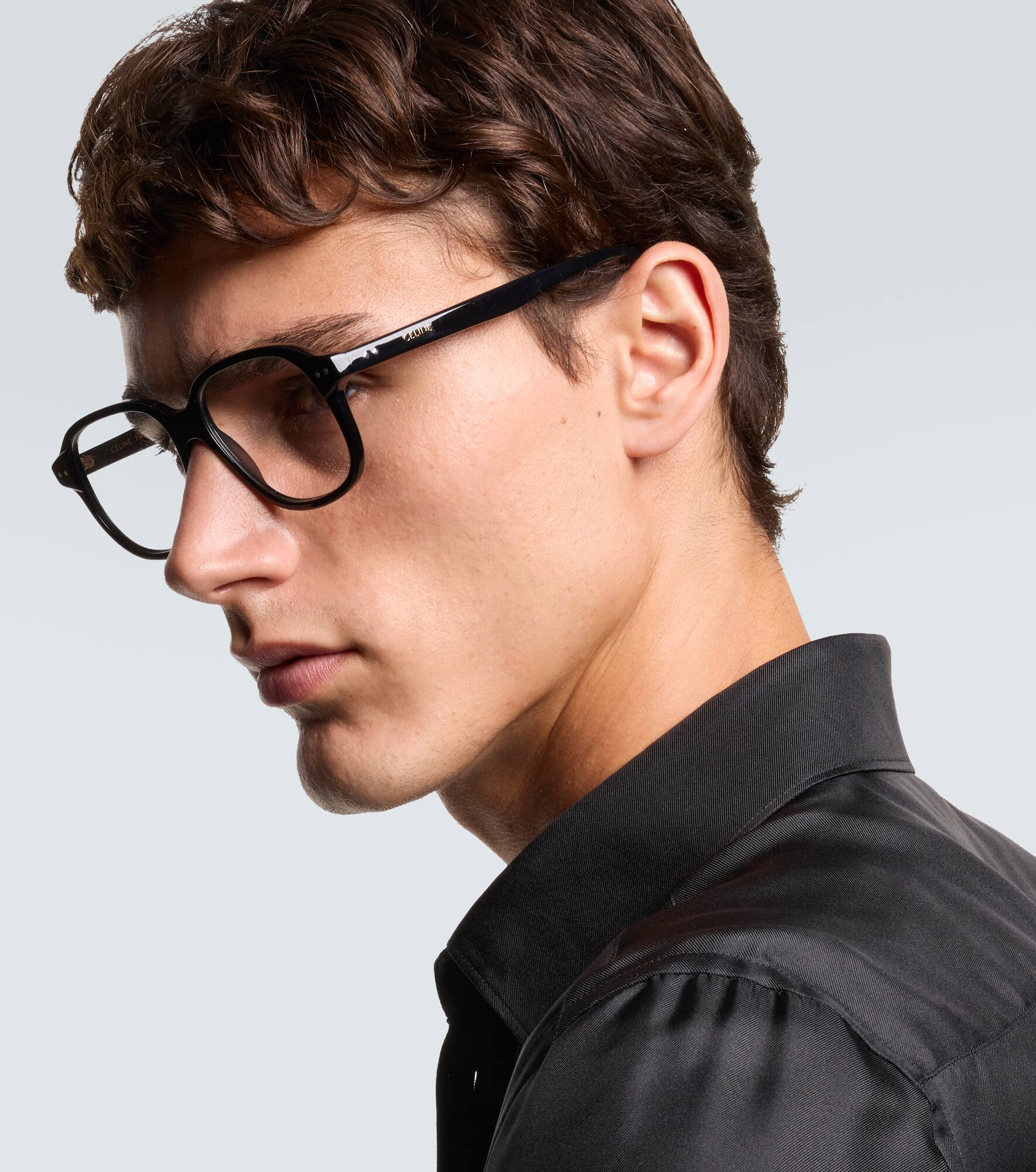Celine Thin 2 Dots square glasses - 2