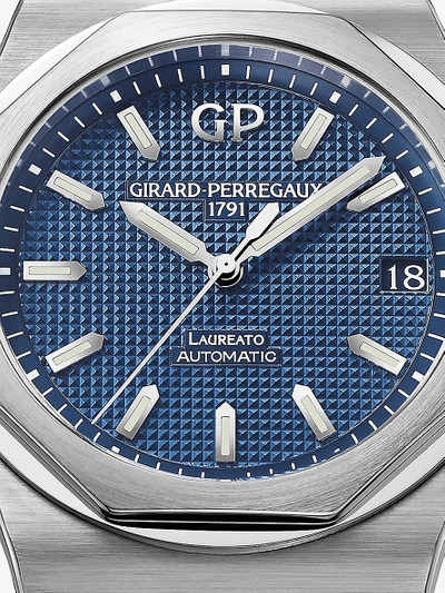 Girard-Perregaux 81010-11-431-11A Laureato stainless-steel automatic watch outlook