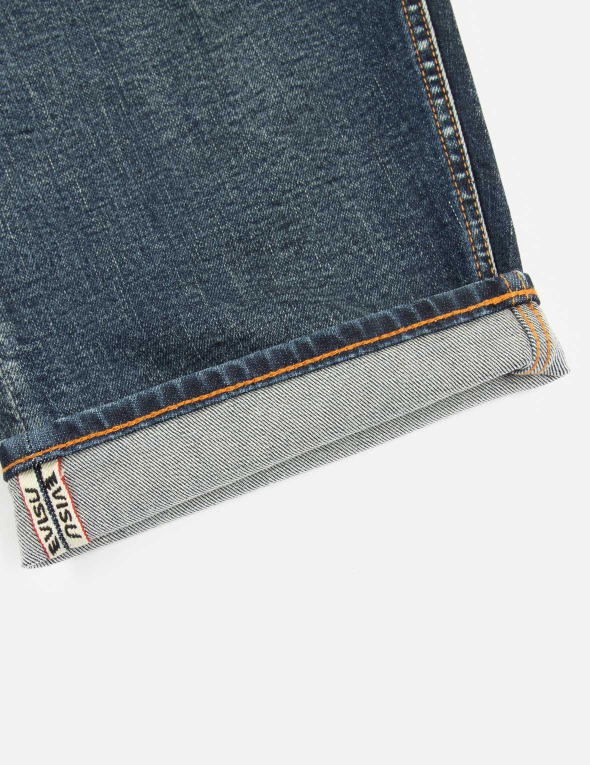 WASHED LOGO AND GODHEAD SLOT COATED RELAX FIT JEANS - 10
