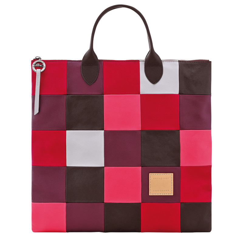 Re-Play L Handbag Eggplant - Leather 1