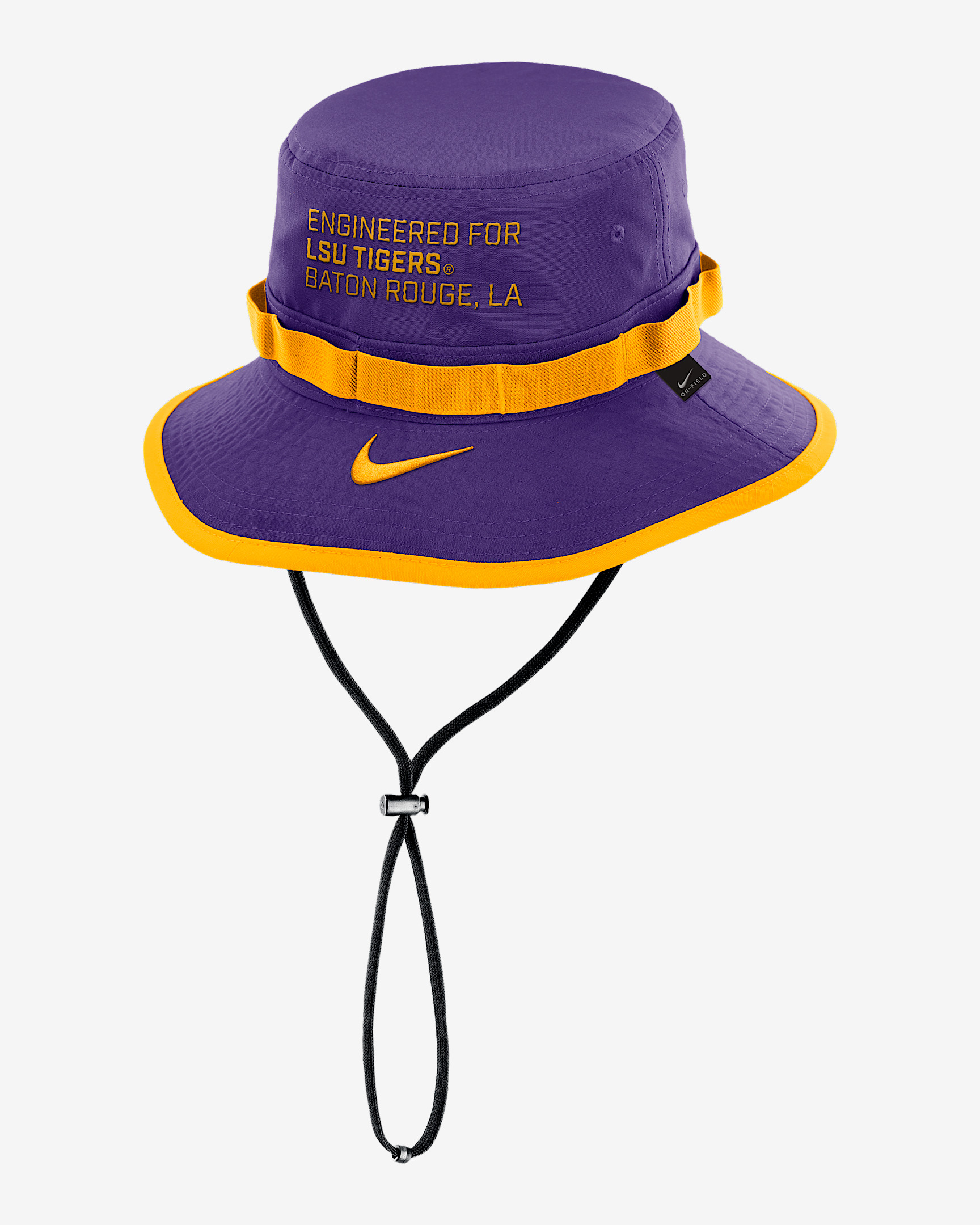 LSU Sideline Apex Gameday Boonie Men's Nike Dri-FIT College Bucket Hat - 2