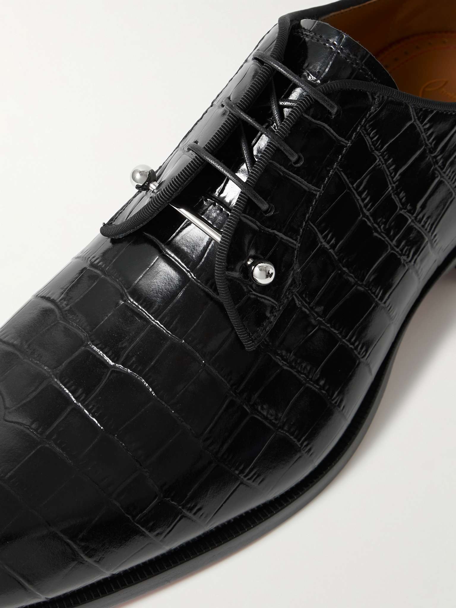 Christian Louboutin Boabi Leather Oxford Shoes