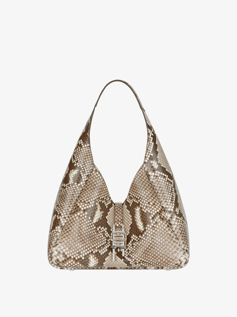 MEDIUM G-HOBO BAG IN PYTHON 1