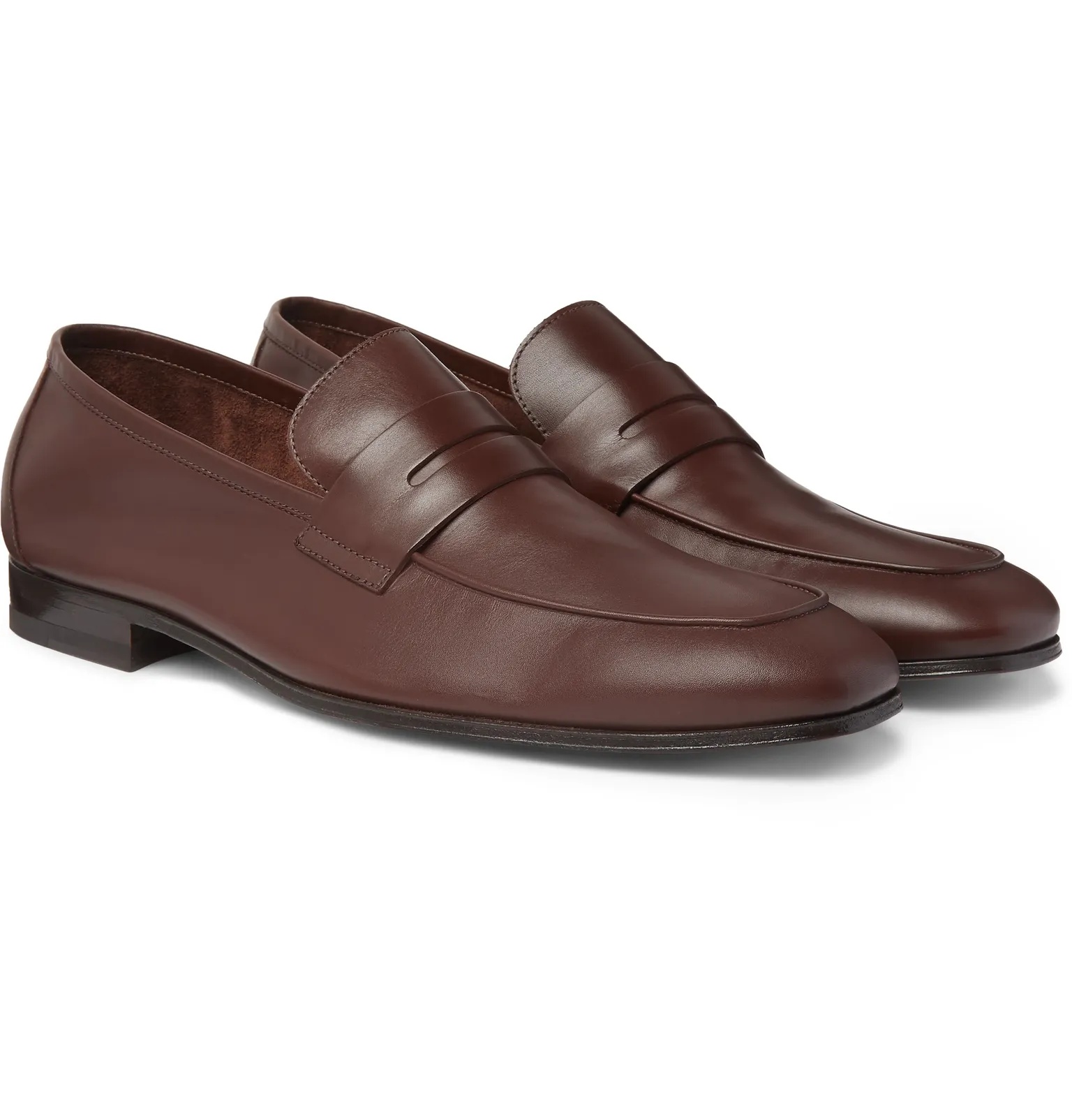 Glynn Leather Penny Loafers - 2