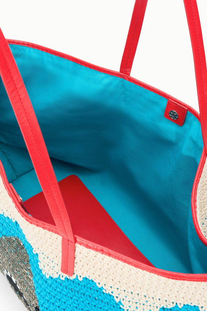 STAUD CHRISTOS LARGE TOTE GREAT WHITE 8