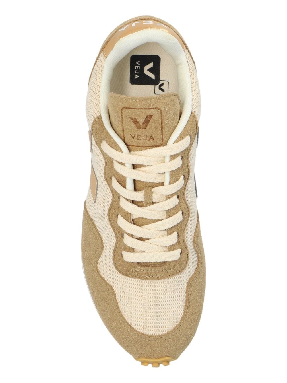 logo-patch lace-up sneakers - 6