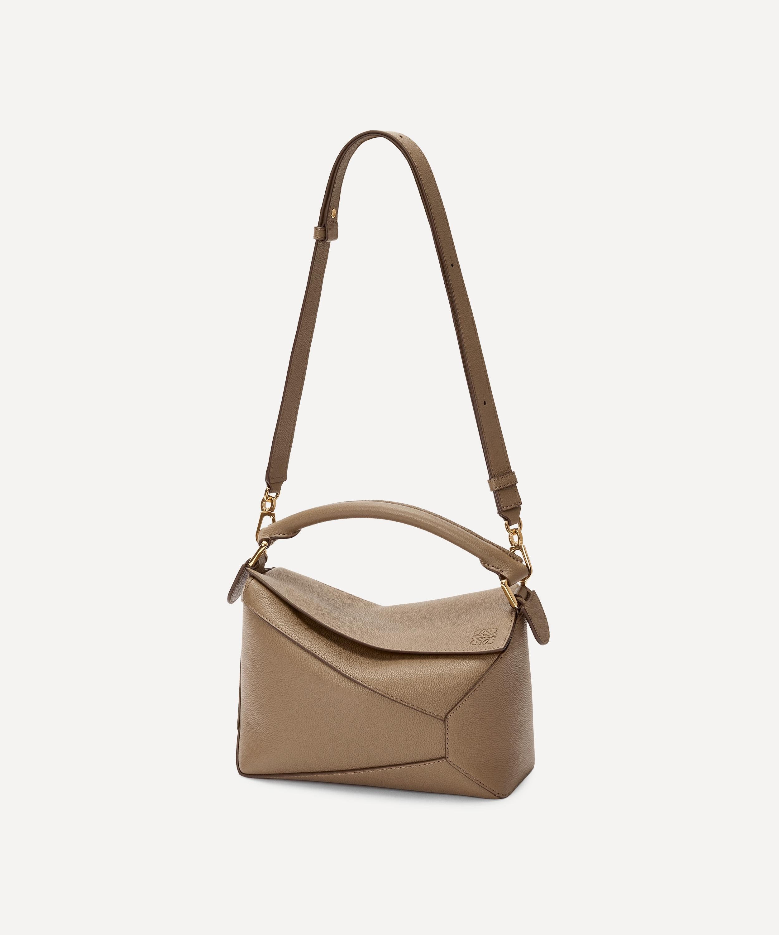 Small Puzzle Edge Top Handle Bag - 6