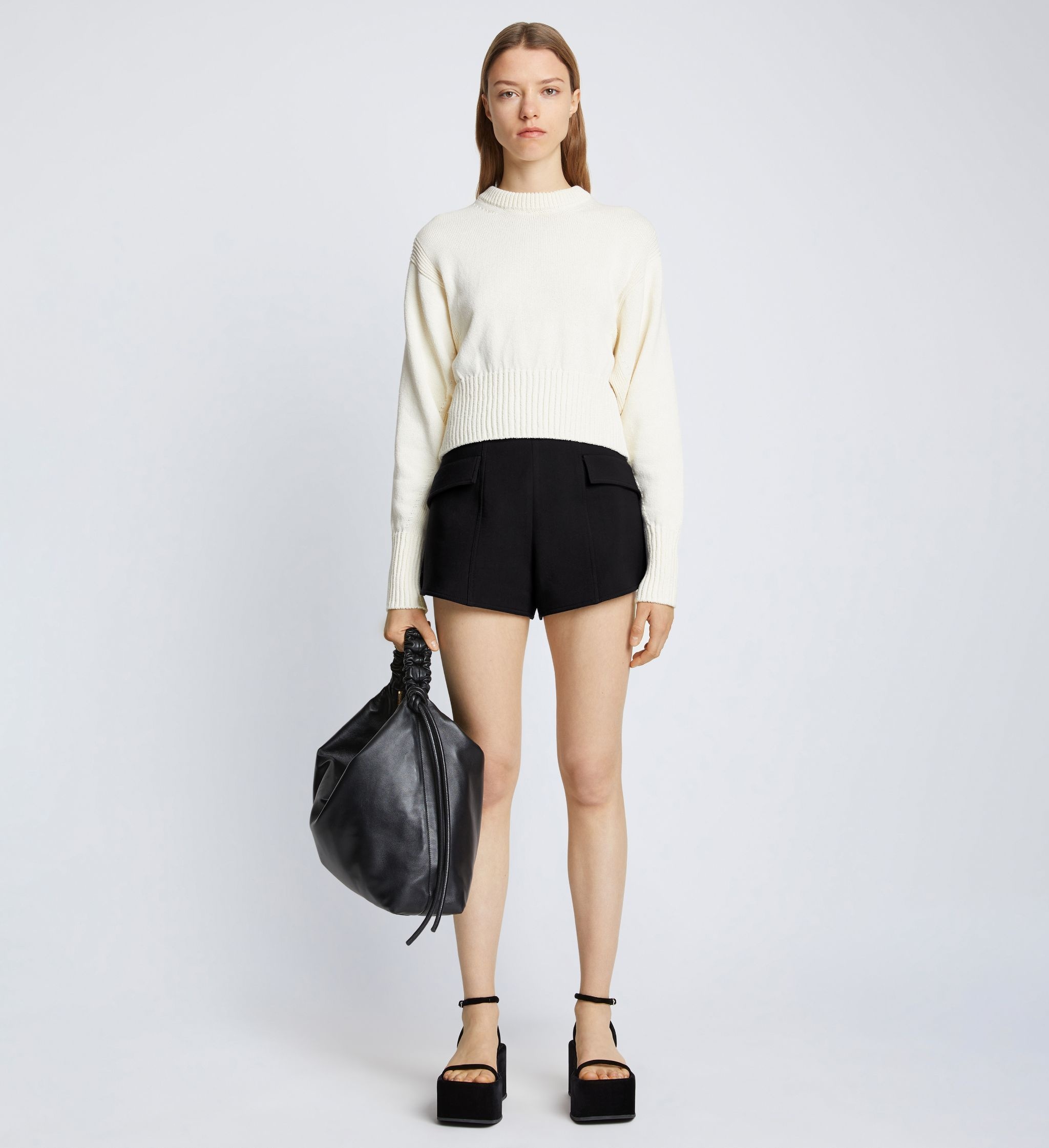Viscose Suiting Shorts - 2