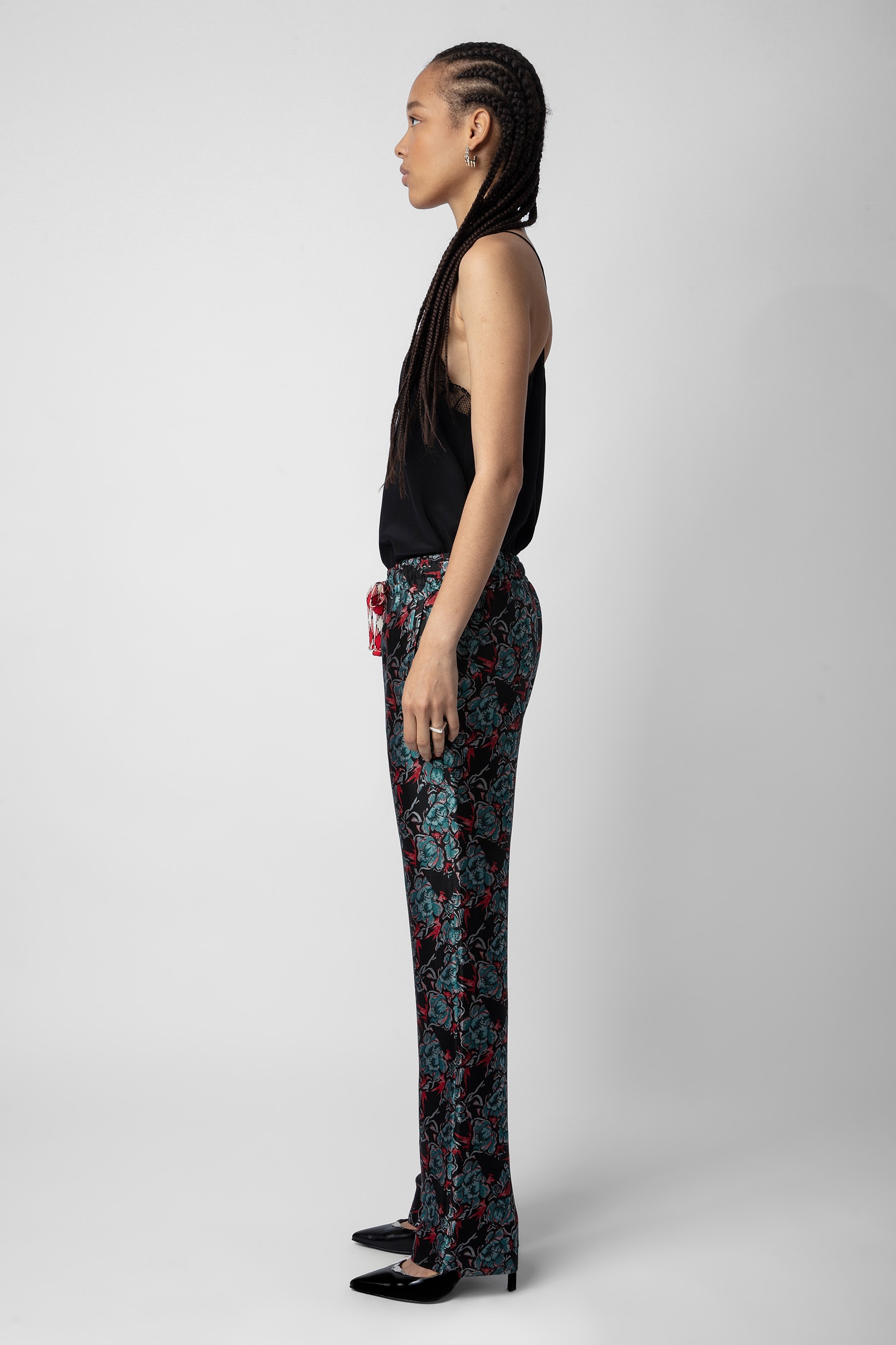 Pomy Jacquard Pants - 5
