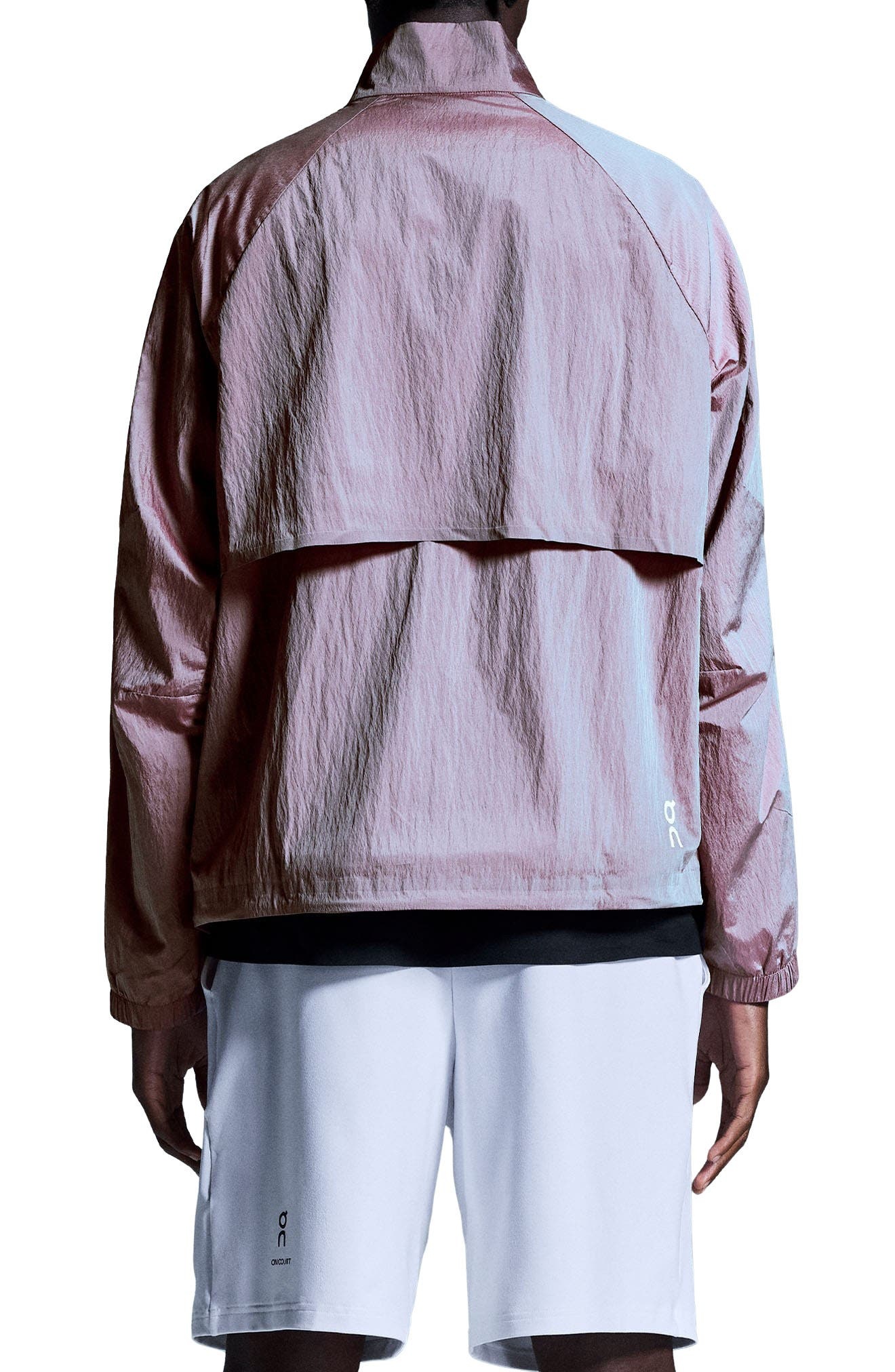 On Court Water Repellent Track Jacket in Pink at Nordstrom - 2