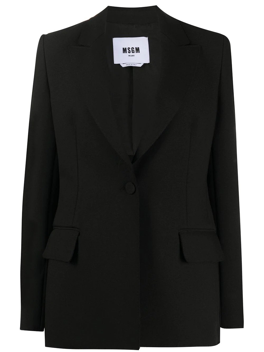 peak-lapel blazer - 1