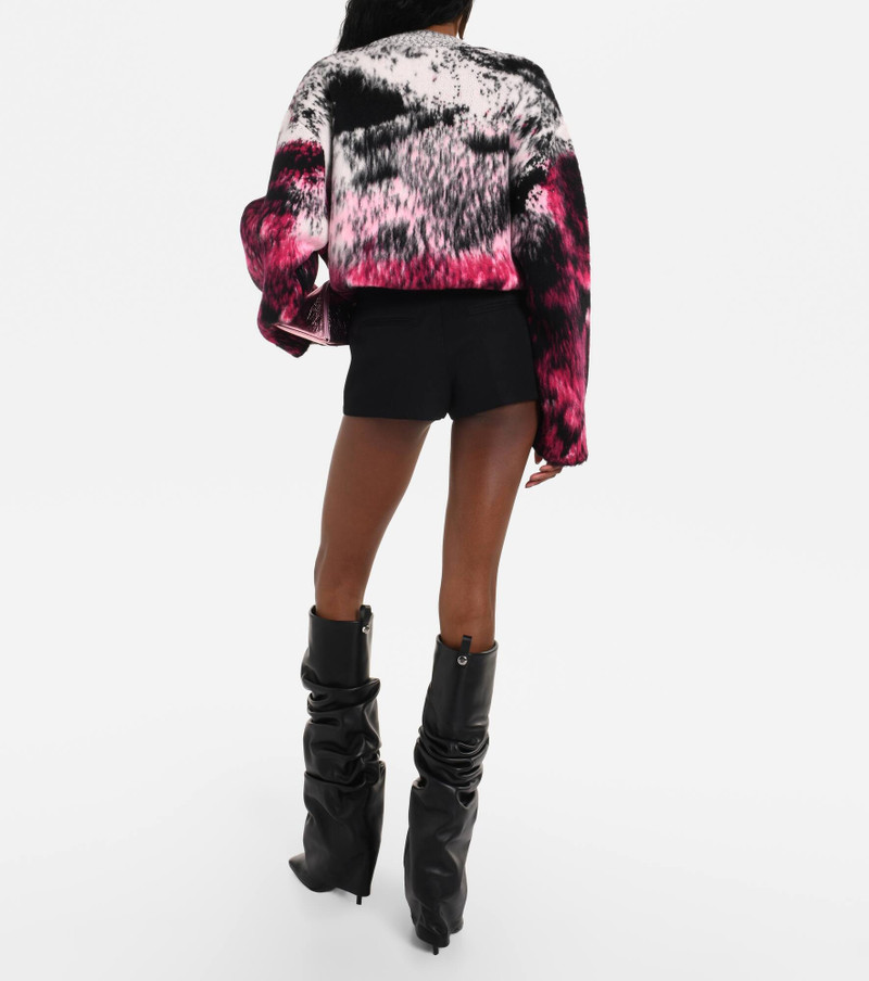 low-rise tailored mini shorts 3