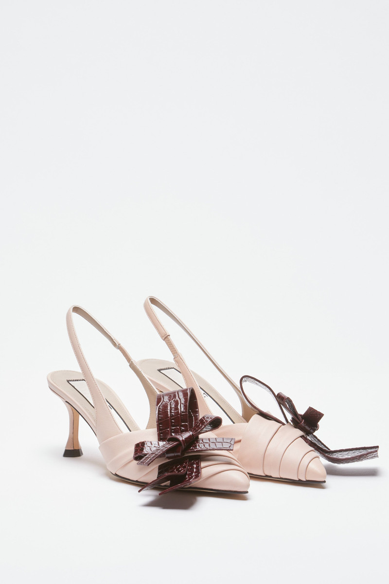 SLINGBACK WITH BOW 1
