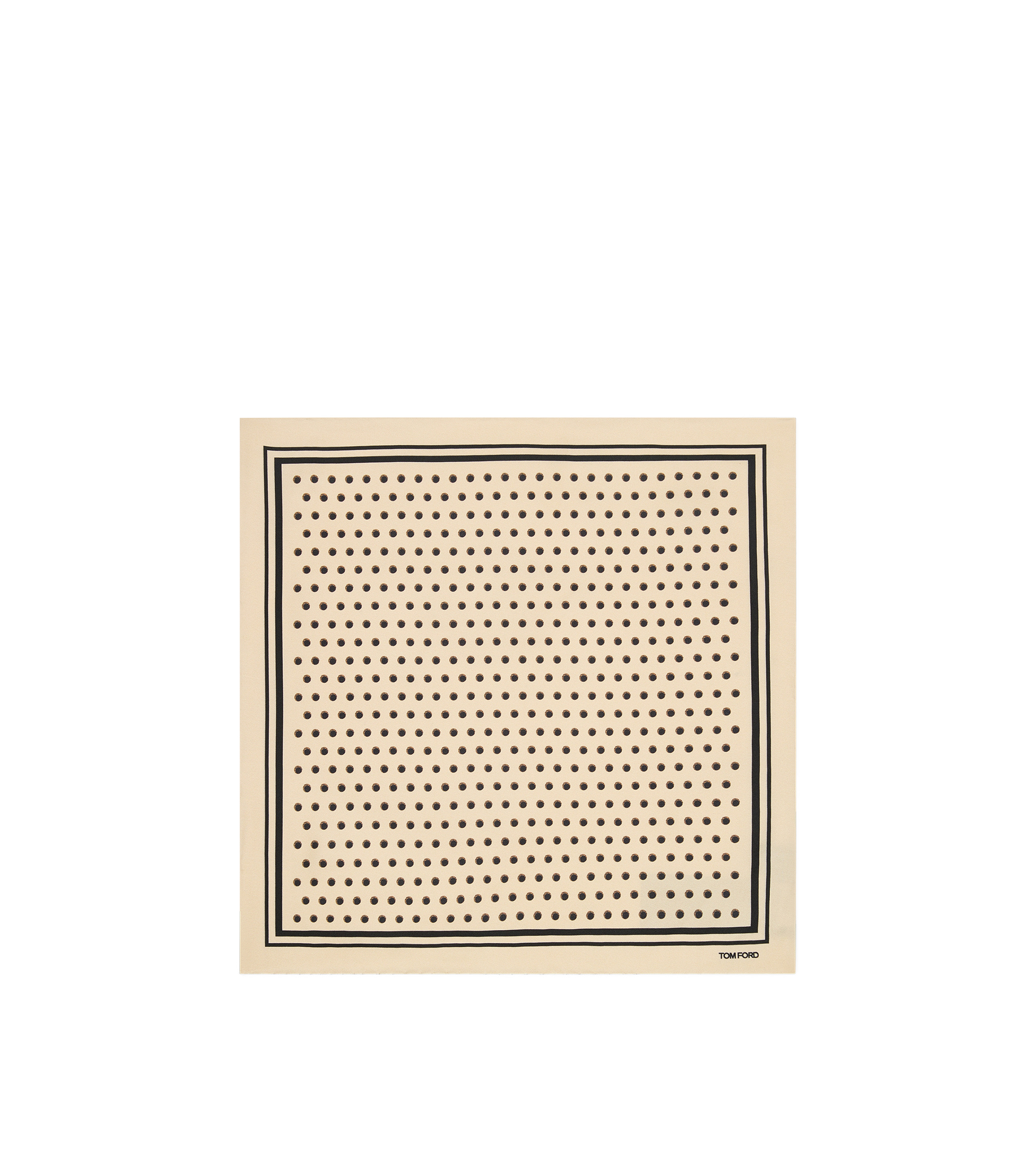 POLKA DOT SQUARE DESIGN POCKET SQUARE - 1