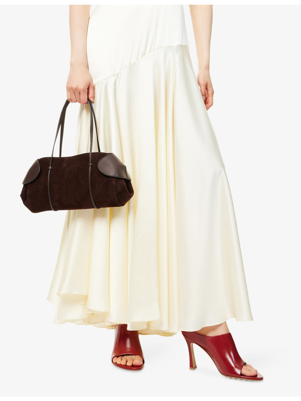 Berenices Baguette Leather Shoulder Bag - 2