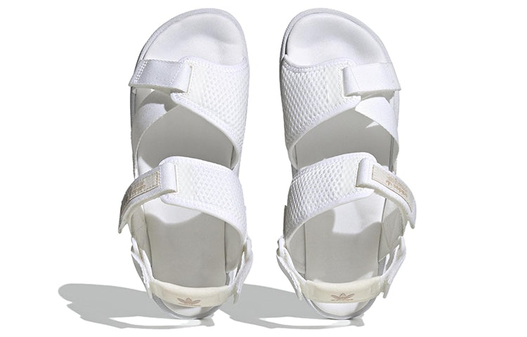 (WMNS) adidas Adilette Adventure Sandals 'White Wonder Taupe' HQ4242 - 4
