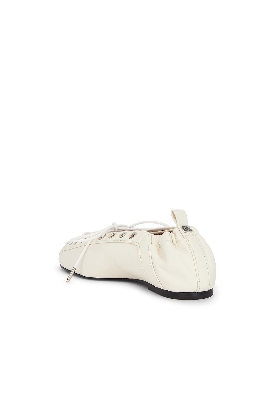 Lace Up Ballerina Flat - 3
