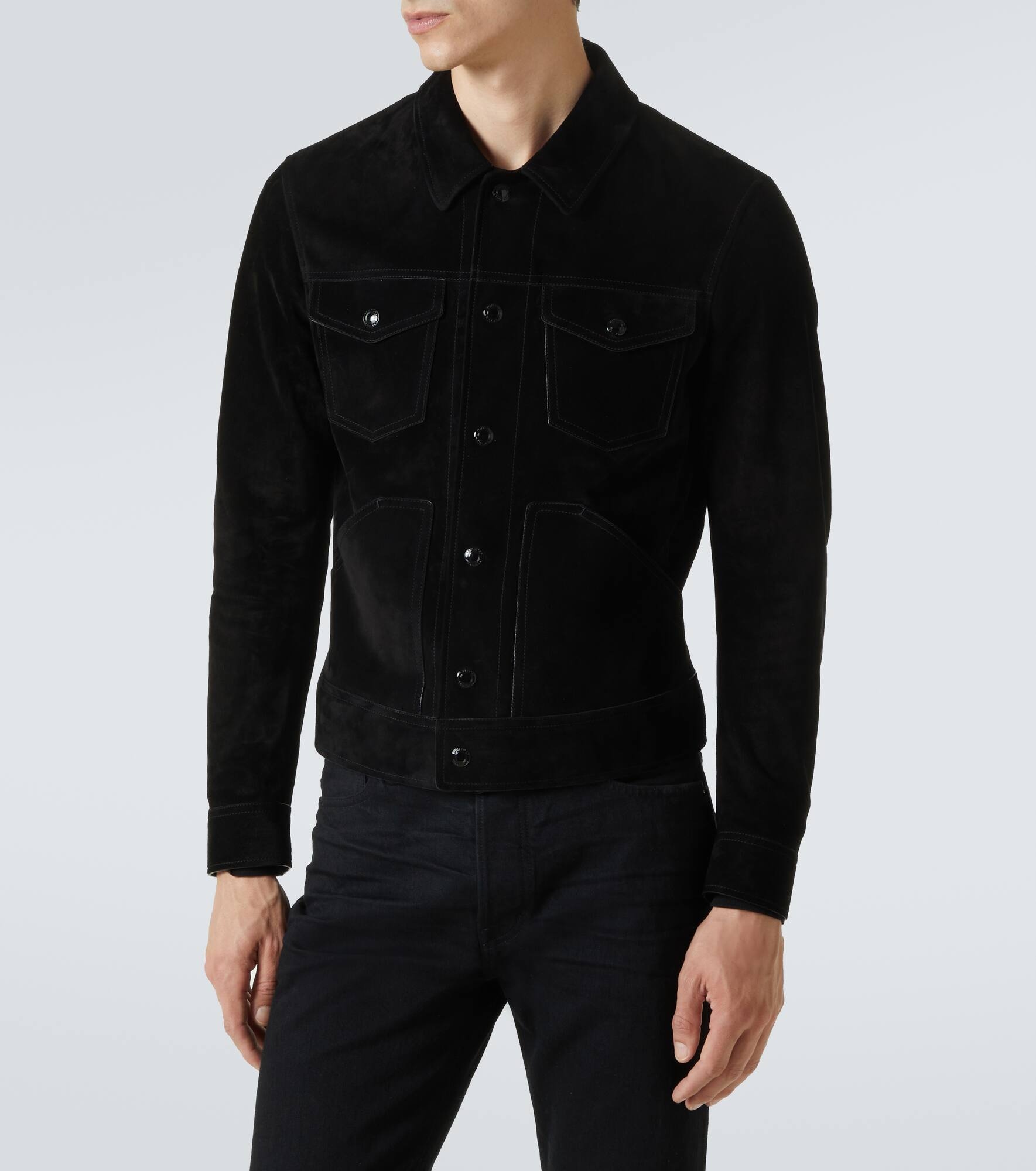 Suede field jacket - 3