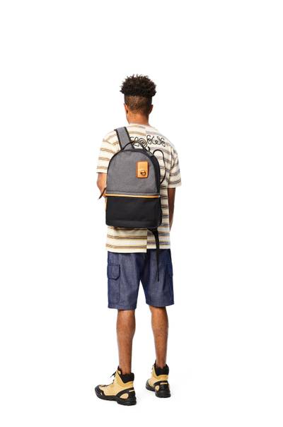 Loewe Small Backpack in canvas outlook