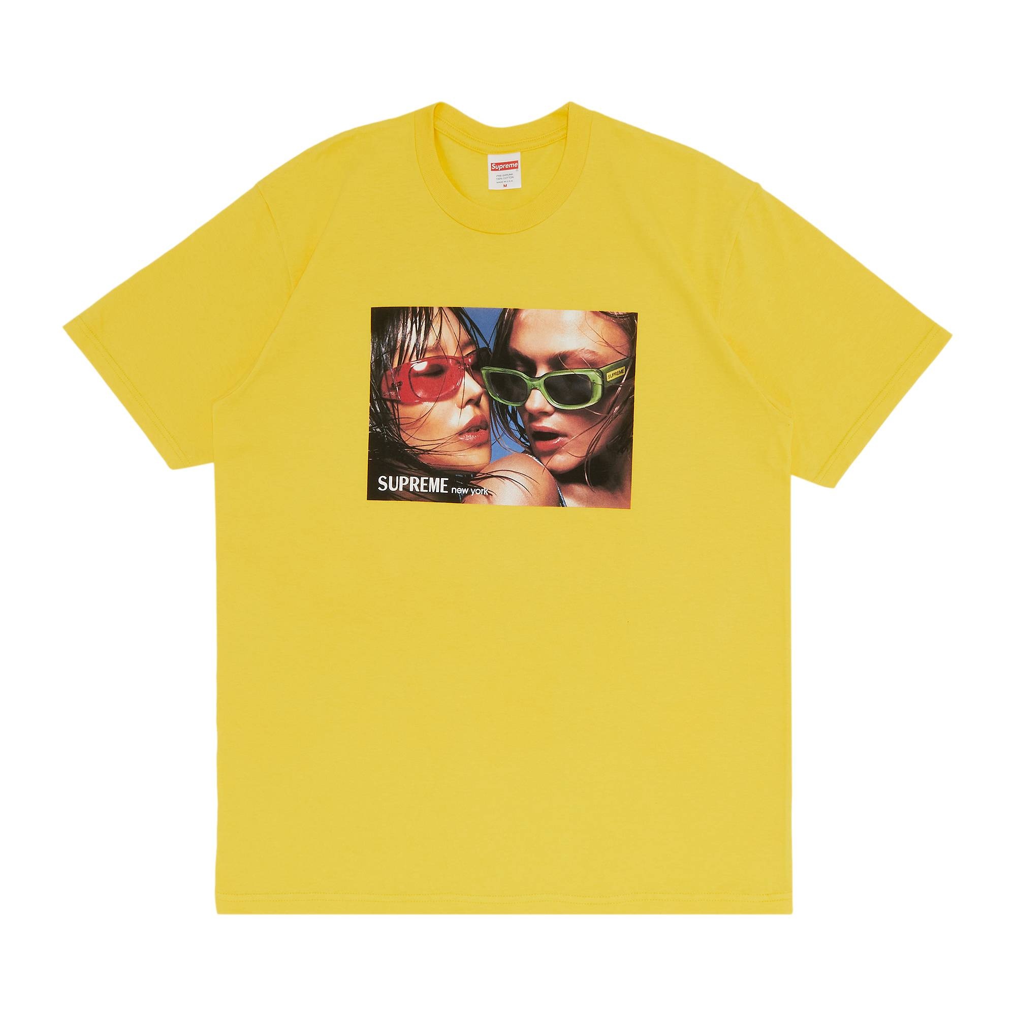Supreme Eyewear Tee 'Yellow' - 1