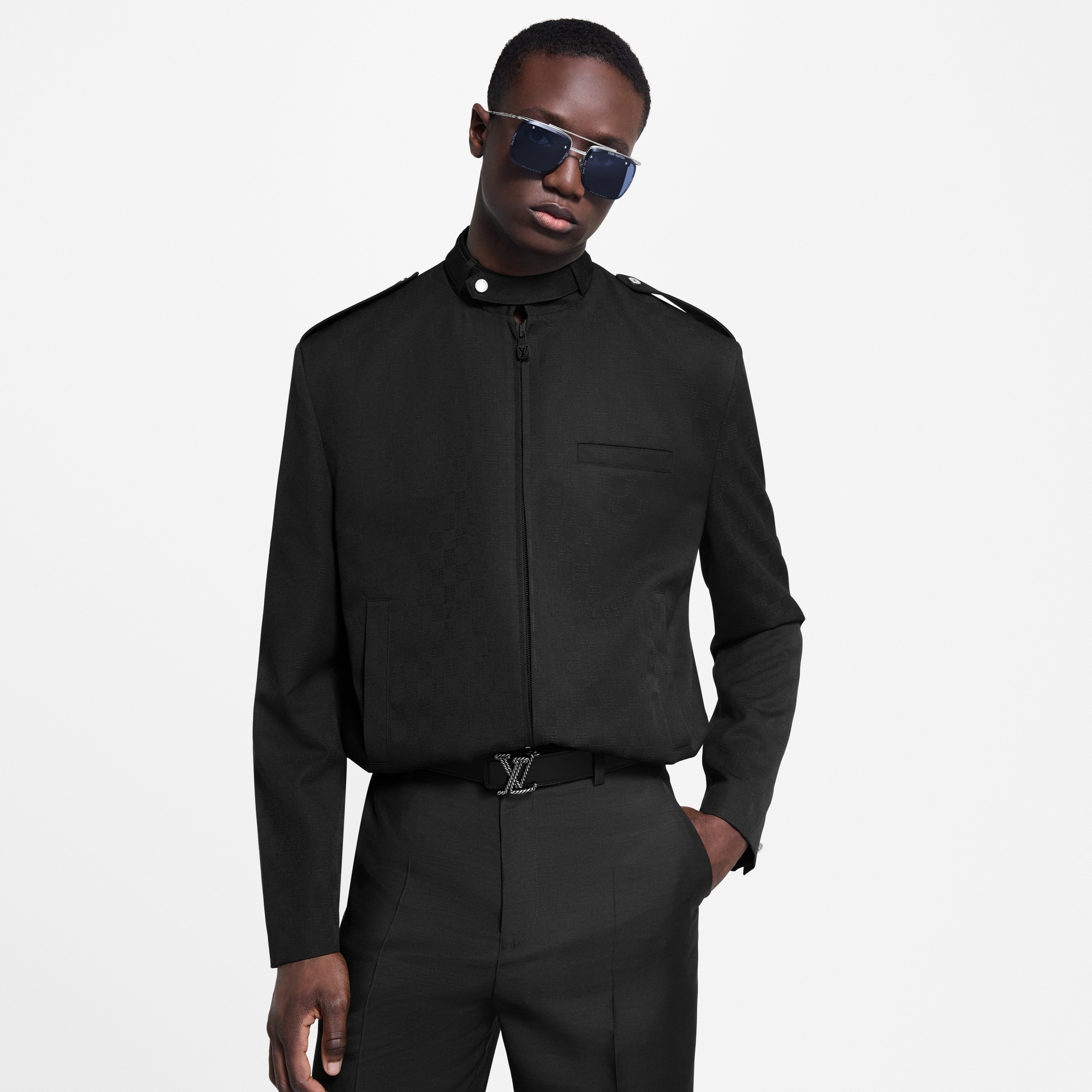 Tailored Damier Blouson - 2