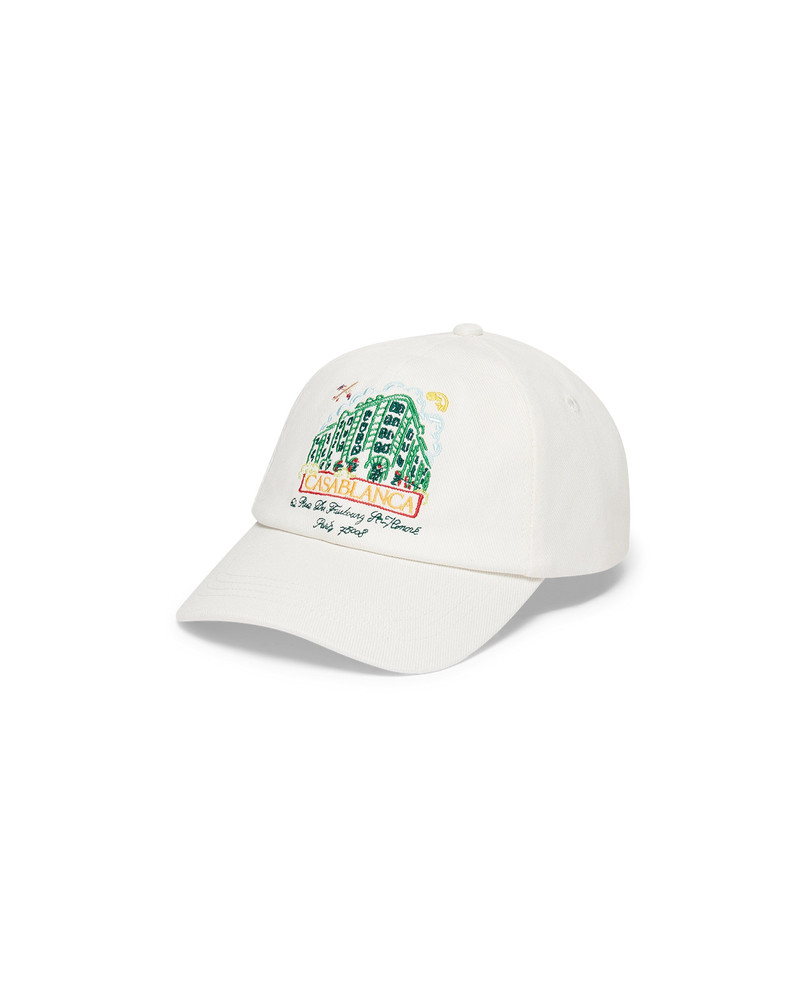 Paris Store Embroidered Cap | Casablanca Paris 1