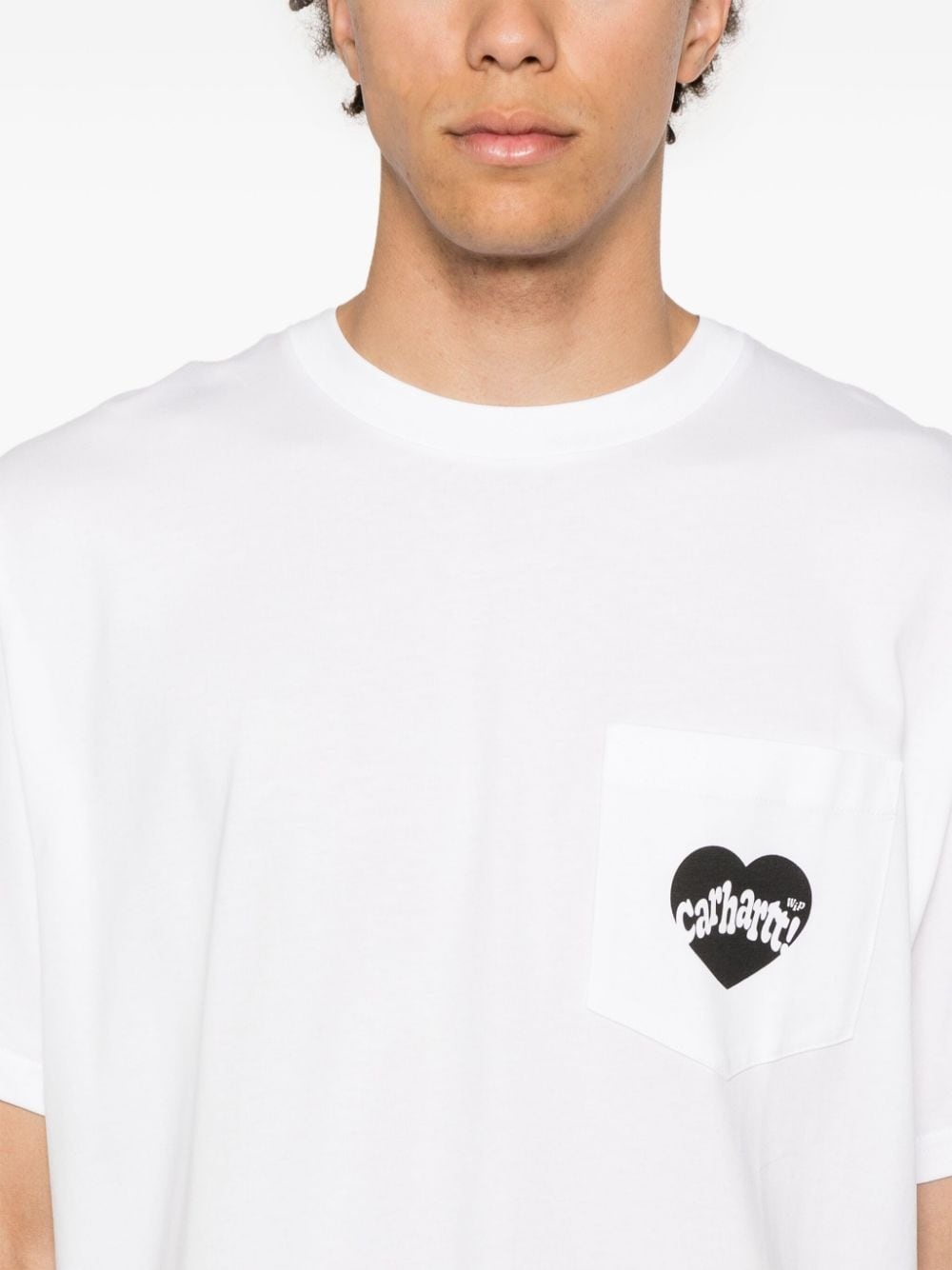 Amour logo-print cotton T-shirt - 6