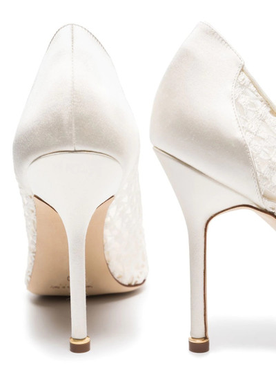 Manolo Blahnik Hangisi Pearl 105mm pumps outlook