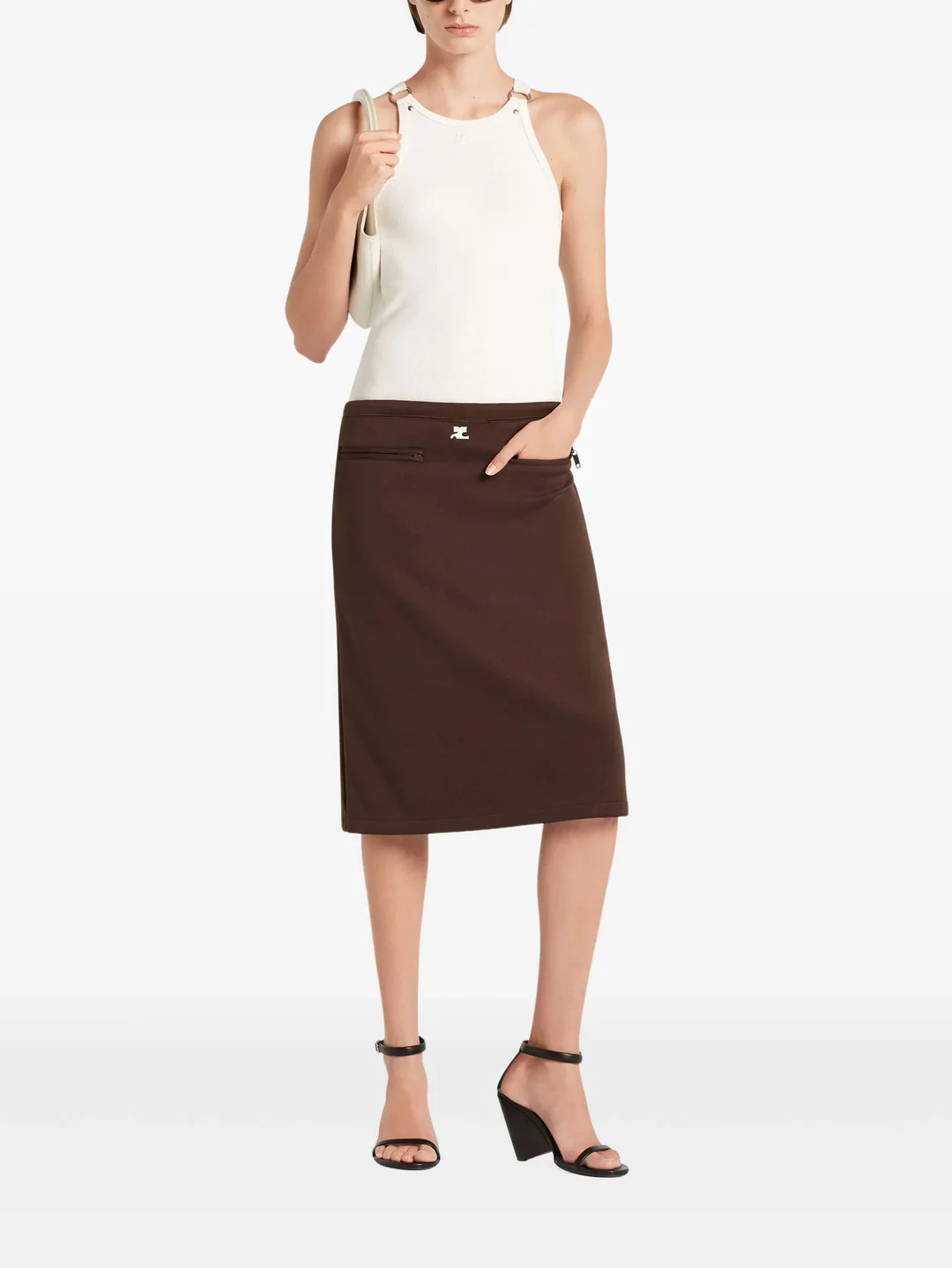 Interlock Tracksuit Skirt - 2