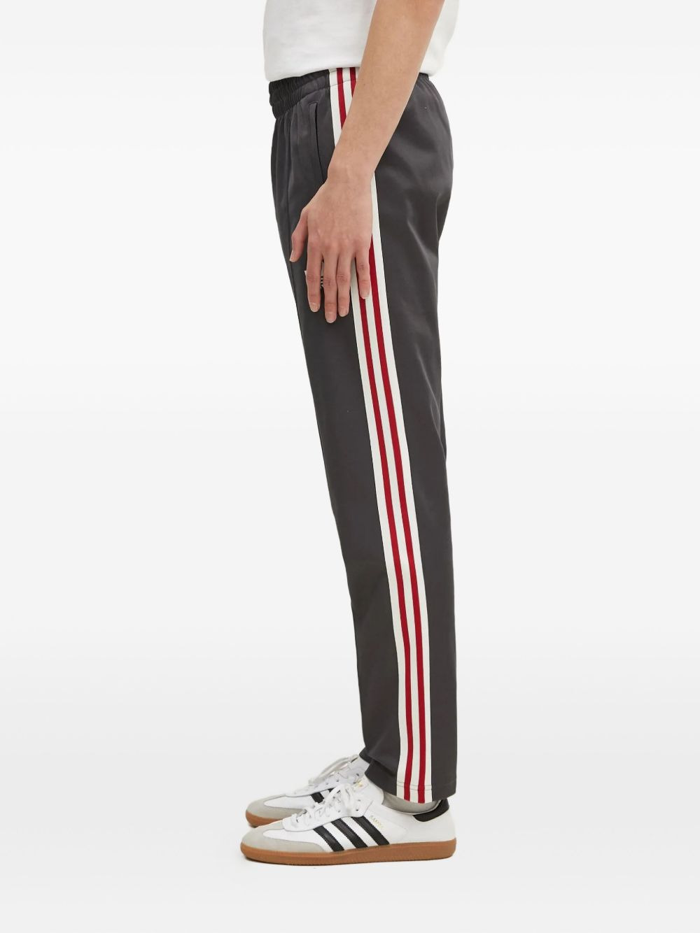 side-stripe trousers - 3