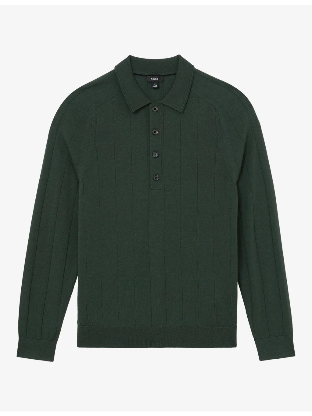 Greyson Long-Sleeved Wool Polo Jumper - 1