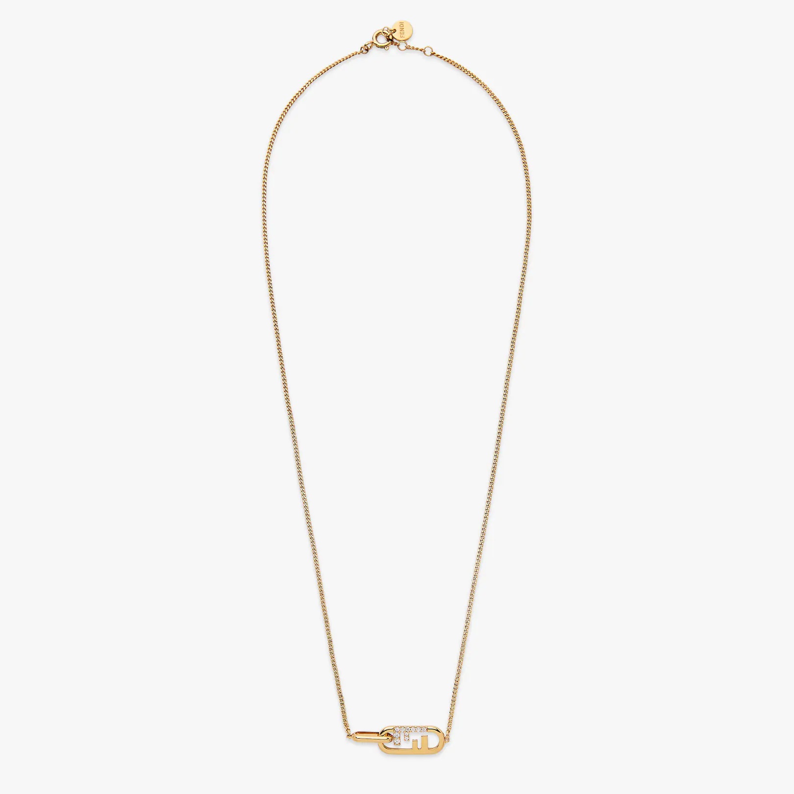Gold-colored necklace - 1