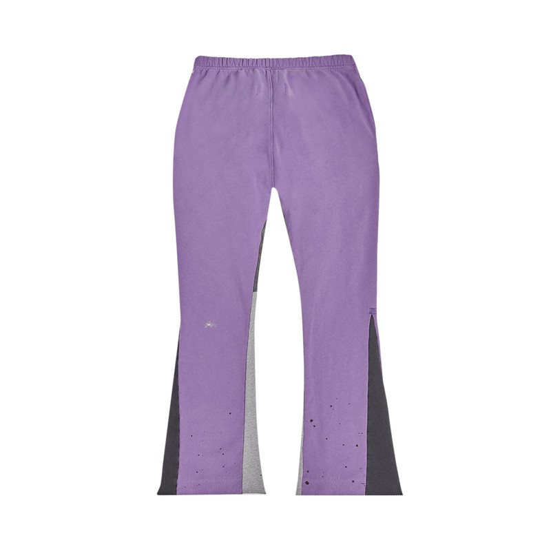 GALLERY DEPT. Gallery Dept. GD Painted Flare Sweatpant 'Purple' outlook