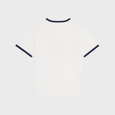 CELINE CELINE PARIS loose t-shirt in cotton jersey outlook