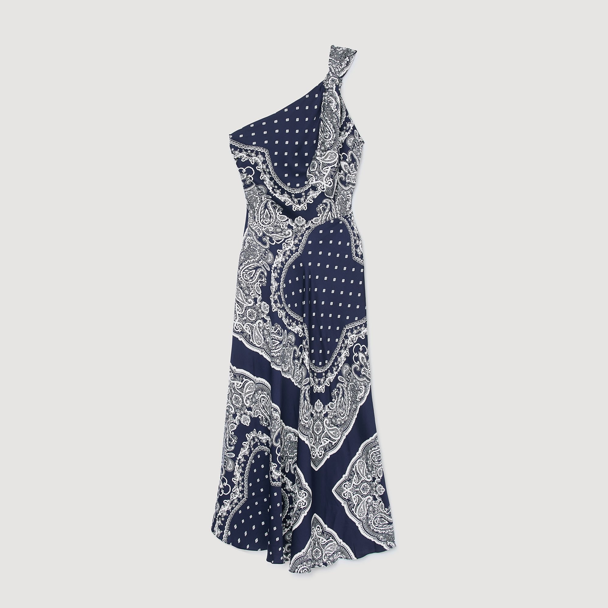 BANDANA-PRINT MAXI DRESS - 6