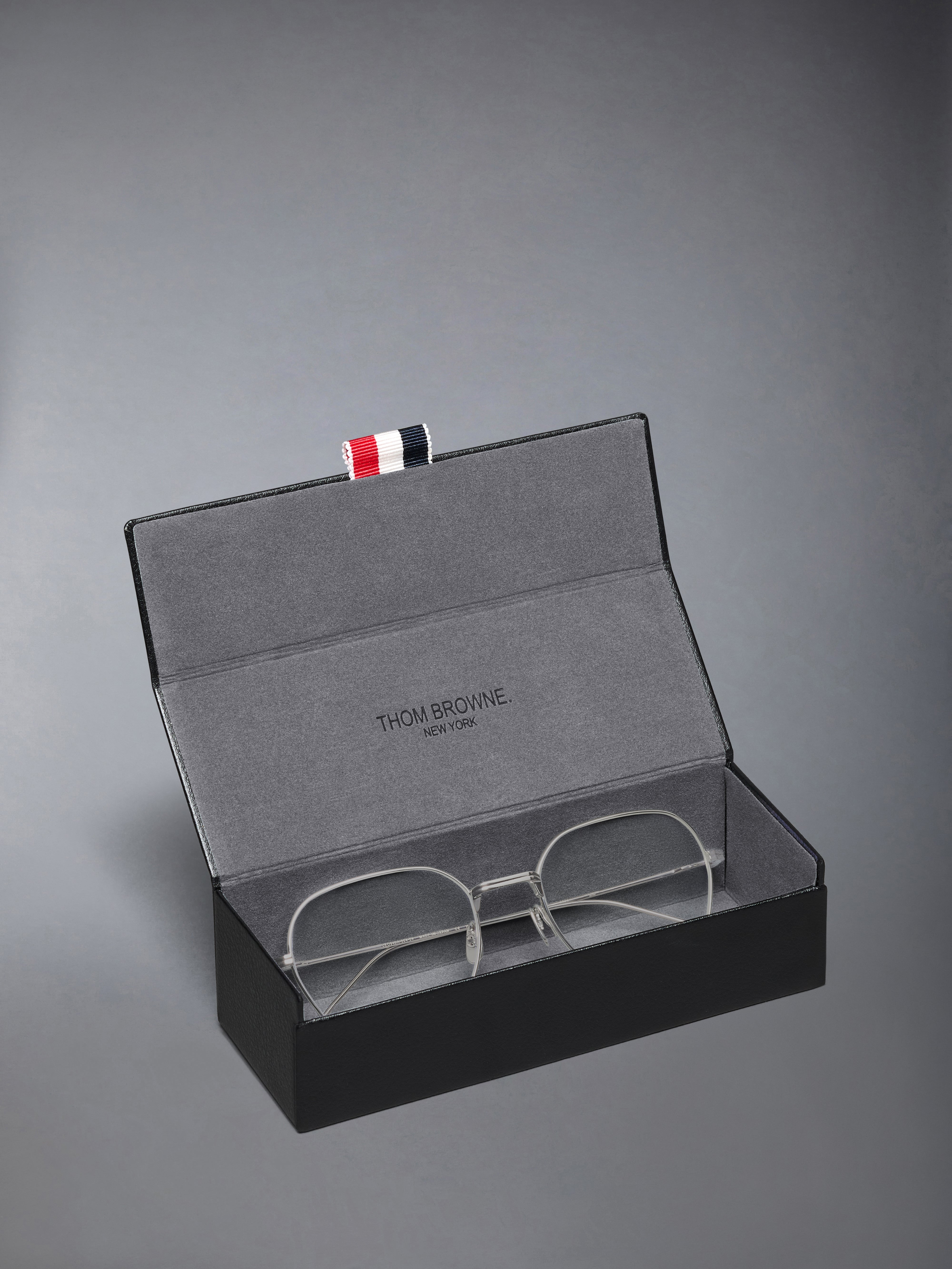 TITANIUM RECTANGULAR EYEGLASSES - 4