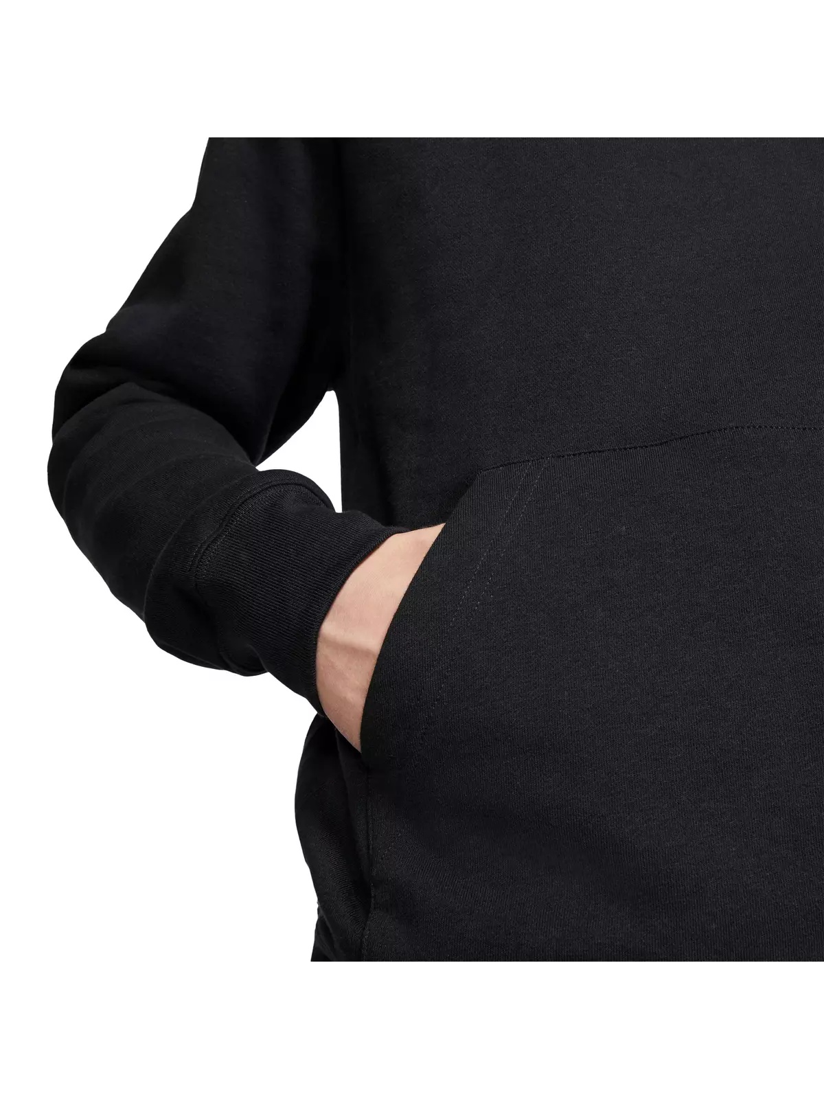 Men's Sportswear Club Fleece "Black" Pullover Hoodie - 4