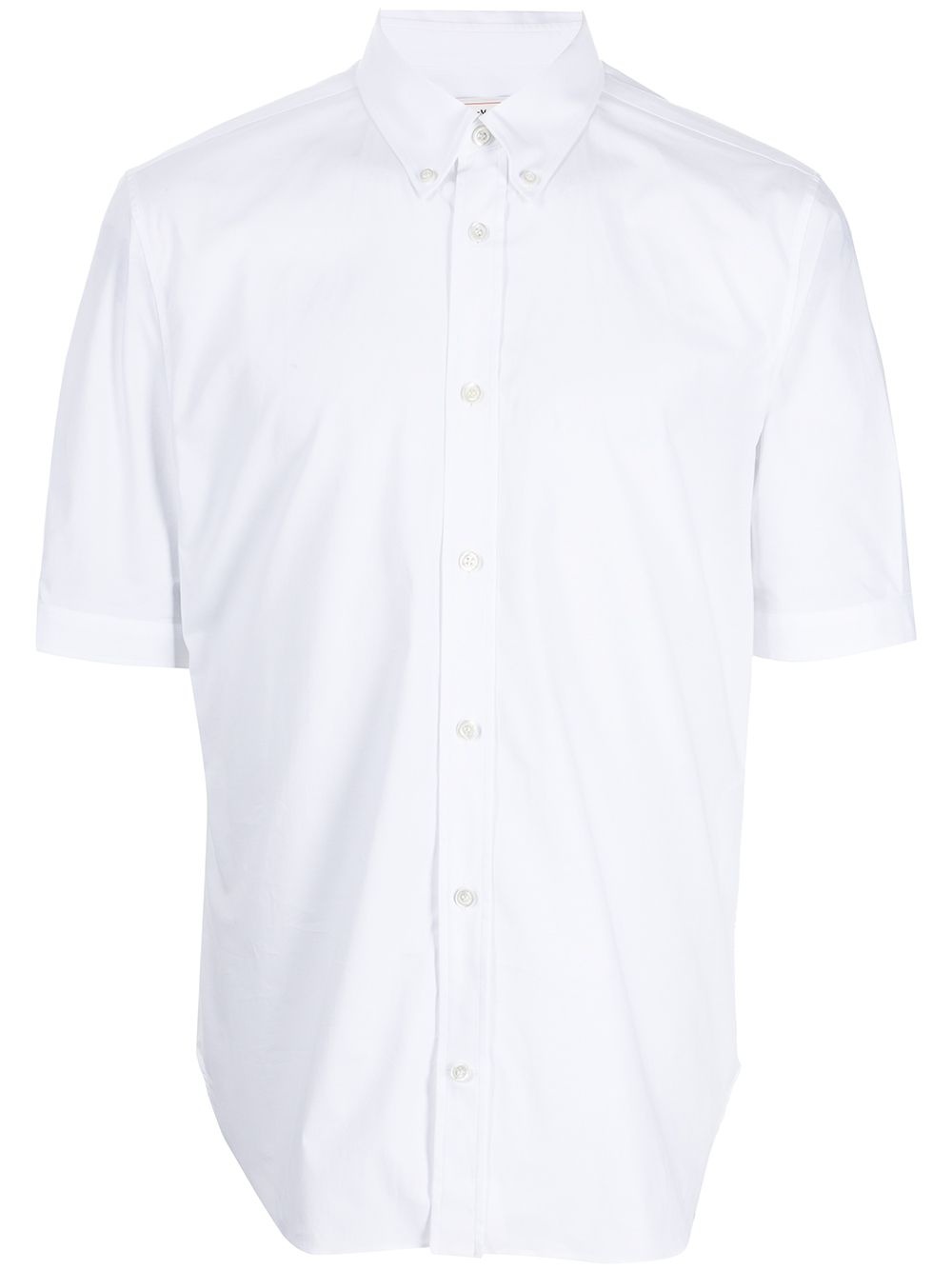 short-sleeve button-fastening shirt - 1