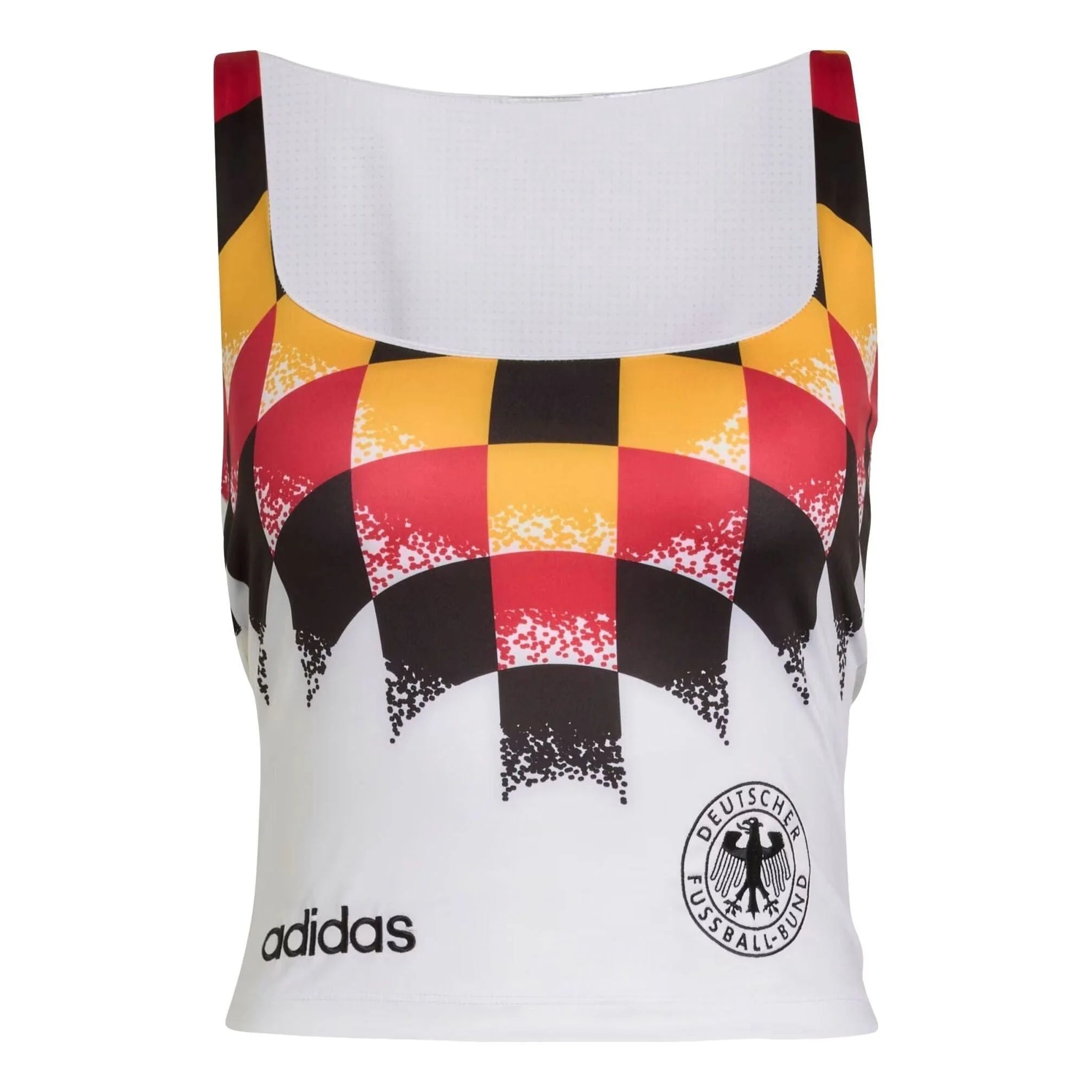 (WMNS) adidas Germany Reconstructed Bringback Jersey Asia Sizing 'White' KE2296 - 1