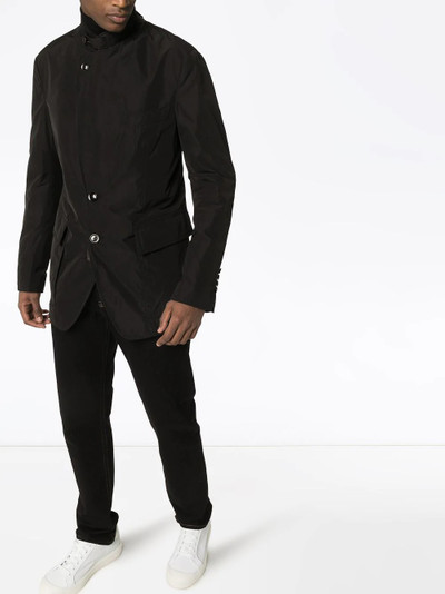 TOM FORD funnel-neck blazer outlook