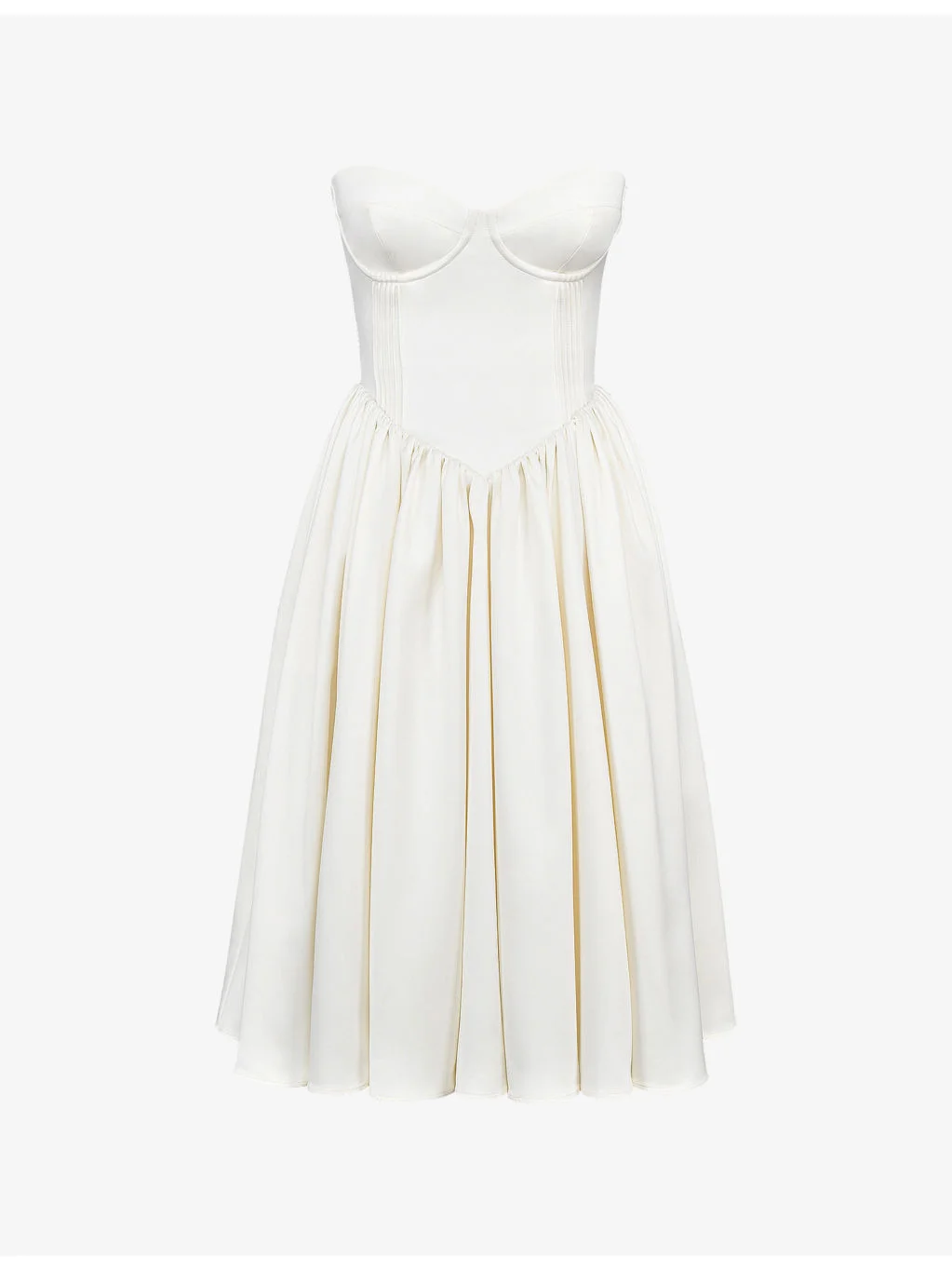Coco Satin Midi Dress - 1