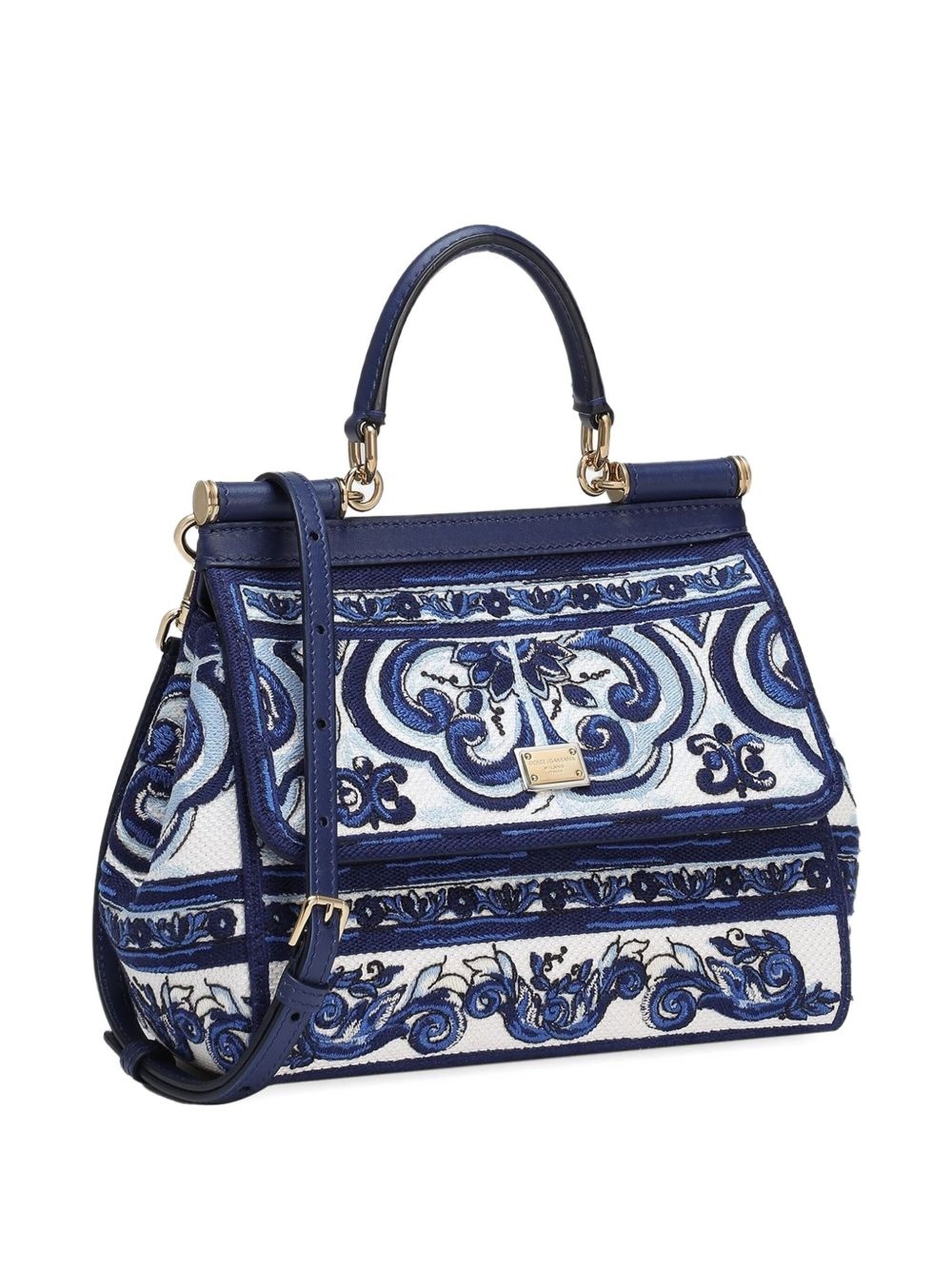 mini Sicily tote bag - 4